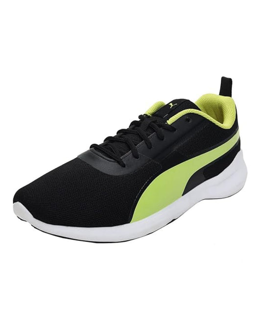 Puma Mens Pacer Styx Puma Black-Limepunch-Puma White Sneaker- 8 UK (37543101)