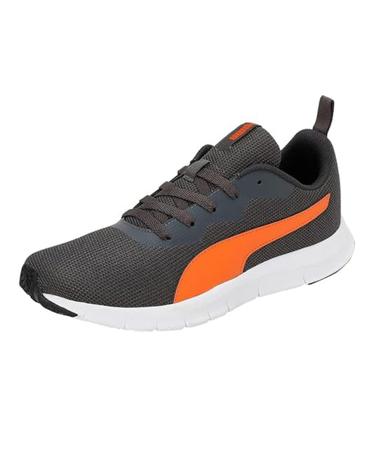 Puma mens Snatch V2 Dark Shadow-Vibrant Orange-White Sneaker - 9 UK (39178302)