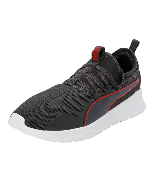 Puma Mens Manor V2, Dark Shadow-High Risk Red-White, Sneaker, 7UK (39386001)