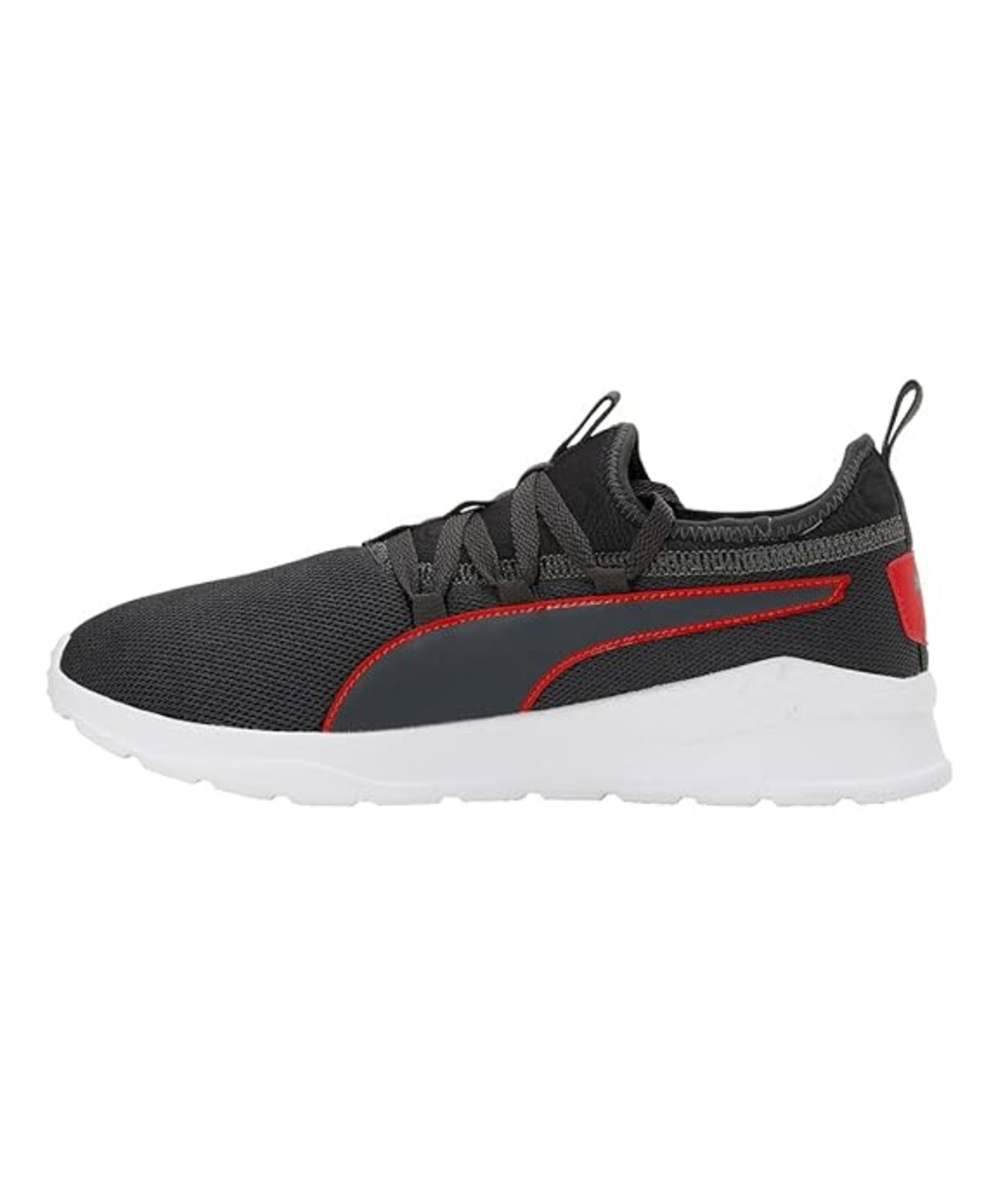 Puma Mens Manor V2, Dark Shadow-High Risk Red-White, Sneaker, 7UK (39386001)
