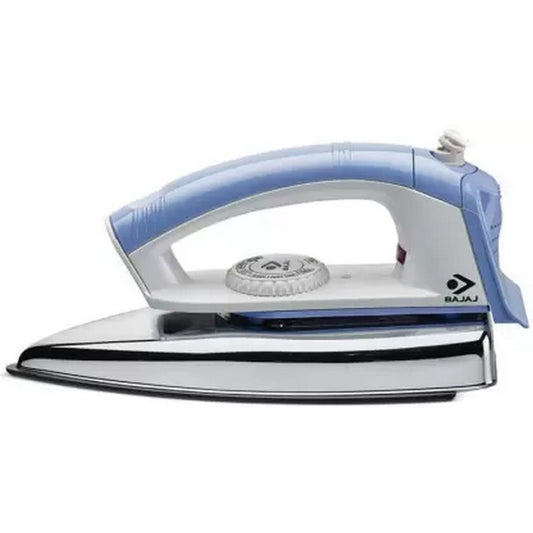 BAJAJ New Popular 750 Dry Iron  (Ceramic White)