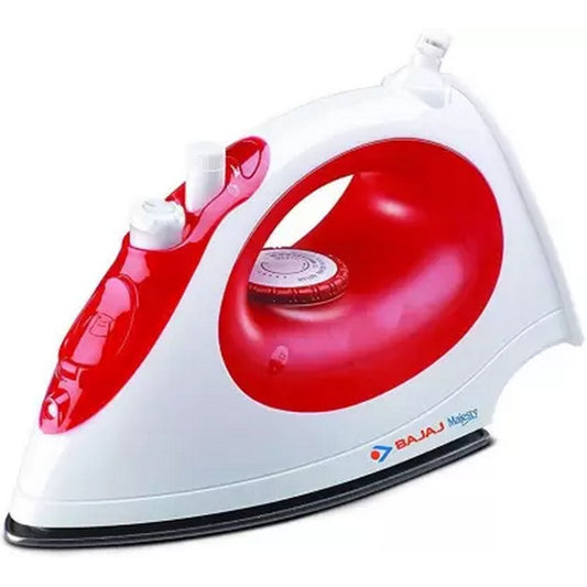 BAJAJ Majesty MX 15 1200 W Steam Iron  (White/Red)