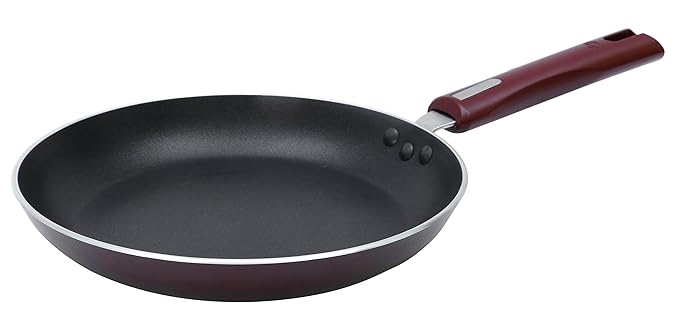 Nirlep Selec+ J Class 22 Cm Non Stick Fry Pan, 2.6 mm Stir Fry Pan 22 cm diameter 0 L capacity  (Aluminium, Non-stick)