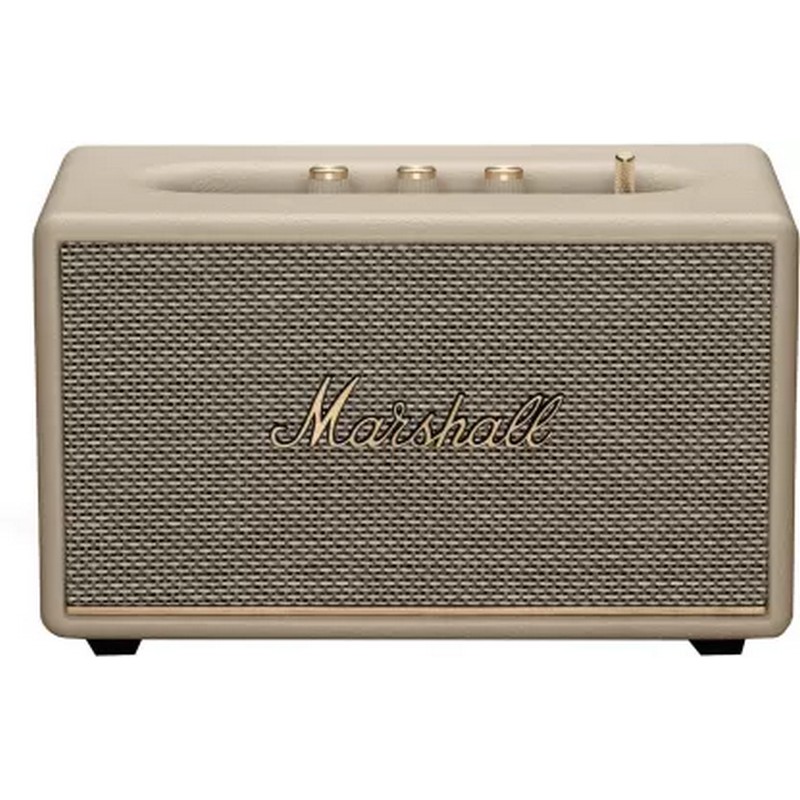 Marshall Acton III 60 W Bluetooth Speaker  (Cream, Stereo Channel) -1 Year Brand Warranty