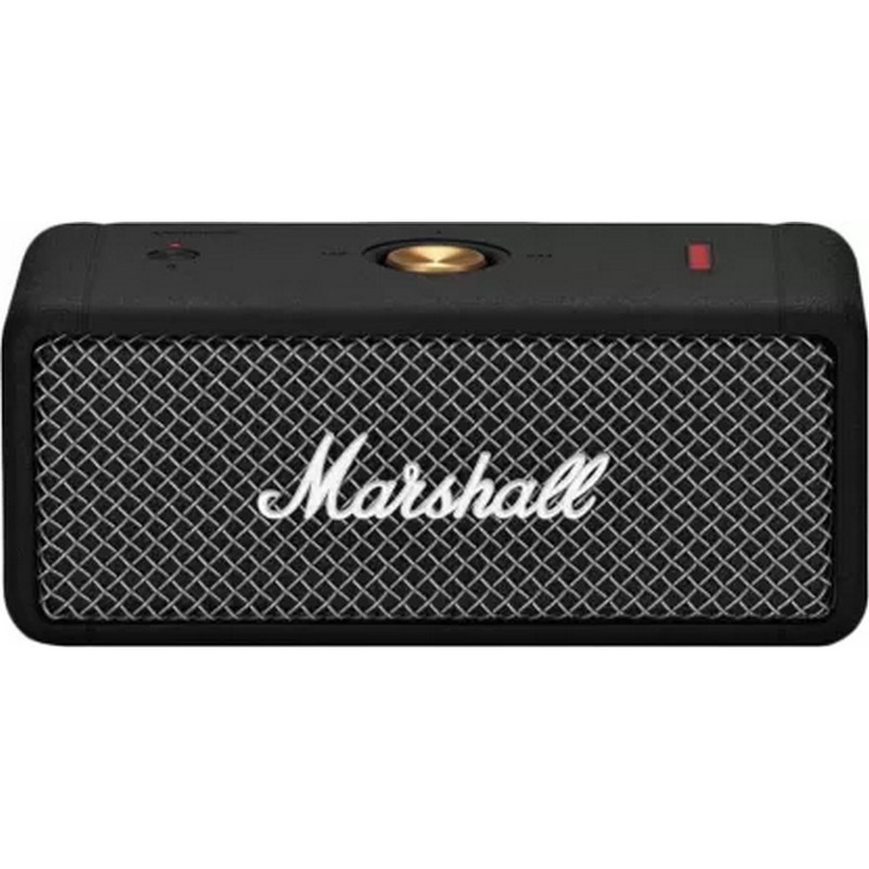 Marshall Emberton 20 W Bluetooth Speaker  (Black, Stereo Channel) -1 Year Brand Warranty