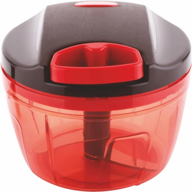 Tosaa Mini Handy and Compact Chopper with 3 Blades Anti Slip Silicone, 375 ml