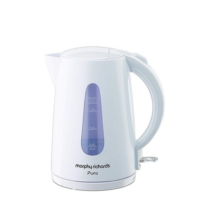 Morphy Richards Puro Electric Kettle  (1.7 L, White)