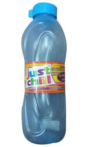 Plastic Just Chill Water Bottle 1 Liter Pack Of 6