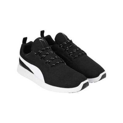 Puma Unisex-Adult Buzz Black-White Sneaker – 11 UK