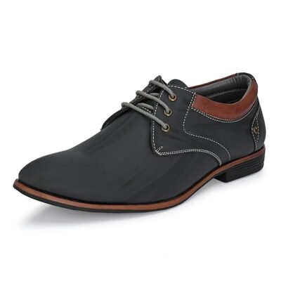 Centrino Mens 7956 Formal Classic Derby Lace-Up Formal Shoes