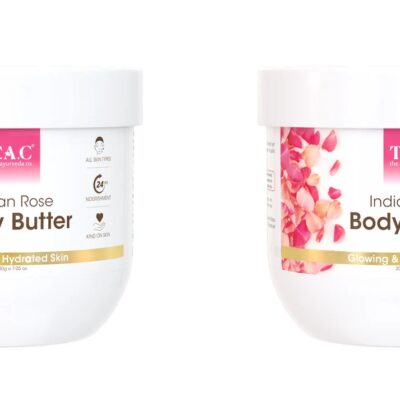 TAC-The Ayurveda Co. Indian Rose Body Butter (Pack Of 2)