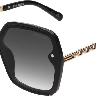 Steve Madden Black Full rim Oversized Sunglasses.