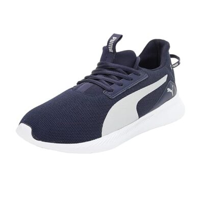 Puma Mens Smooth Walk Navy-Silver Running Shoe – 8UK (37851303)