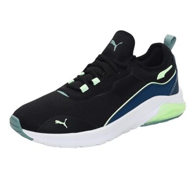 Puma Unisex-Adult Electron E Pro Black-Sailing Blue-Paradise Green Sneaker – 6 UK (38020917)